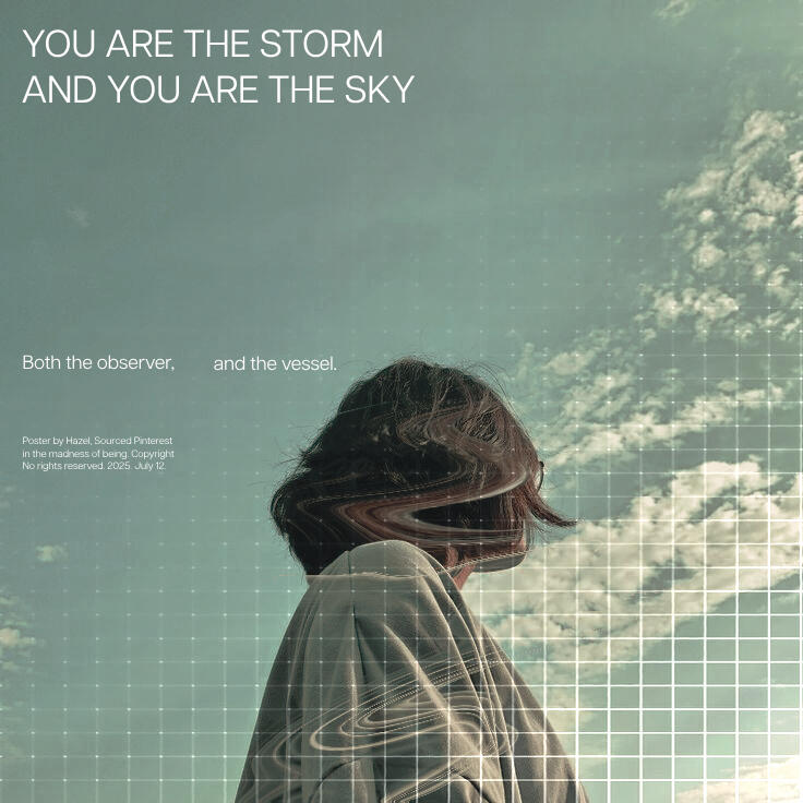 the storm and the sky